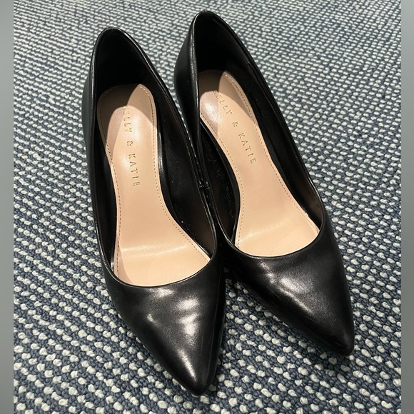 KELLY & Katie black heels - Picture 1 of 4